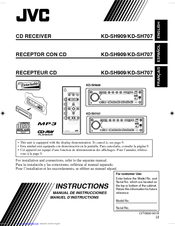 JVC KD-SH707RE Instructions Manual