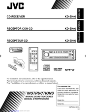 JVC KD-SH99 Instructions Manual