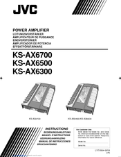 Jvc KS-AX6500 Instructions Manual