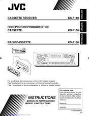 JVC KS-F150J Instructions Manual