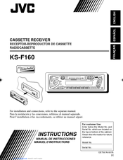 JVC KS-F160 Instructions Manual