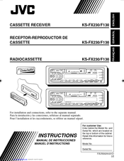 JVC KS-F130J Instructions Manual