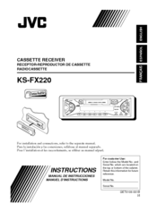 JVC KS-FX220 Instructions Manual