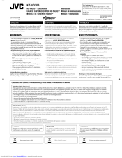 JVC KT-HD300 - Add-On HD Radio Tuner Works Instructions