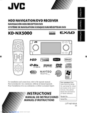 JVC EXAD KD-NX5000 Instructions Manual
