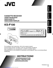 JVC KS F100 Instructions Manual