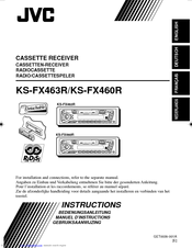 JVC KS-FX460RE Instructions Manual