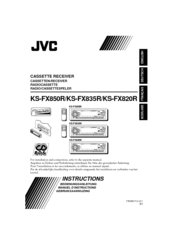 JVC KS-FX834R Instructions Manual