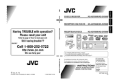 JVC KD-DV5500 - Single DIN DVD/CD/WAV/MP3/WMA iPod/HD Radio Receiver/Satellite Ready Instruction Manual