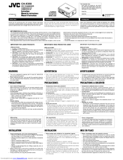 Jvc CH-X350 Instructions Manual