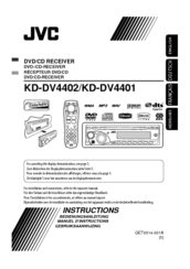 JVC KD-DV4401 Instructions Manual