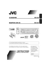 JVC KD-S32 Instructions Manual