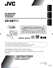 JVC KD-DB711EE Installations