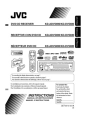 JVC KD-ADV5490 Instructions Manual