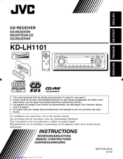 JVC KD-LH1101 Instructions Manual