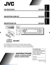 JVC KD-S20J Instructions Manual