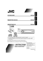 JVC KD-S21 Instructions Manual