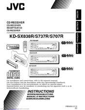 JVC KD-S707R Instructions Manual