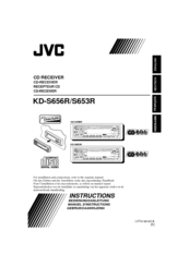 JVC KD-S653R Instructions Manual