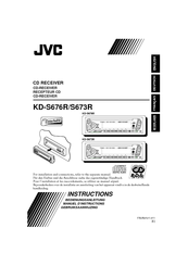 JVC KD-S676R Instructions Manual