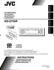 JVC KD-S735R Instructions Manual