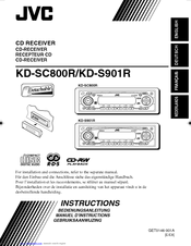 JVC KD-SC800UC Instructions Manual