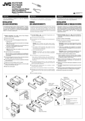 JVC KS-FX640R Installation & Connection Manual