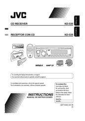 JVC KDS-S35 Instruction Manual