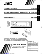 JVC KS-FX480J Instructions Manual