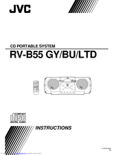 JVC RV-B55LTDE Instructions Manual