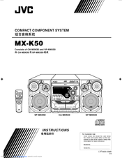 JVC SP-MXK50 Instructions Manual