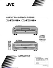 JVC XL-FZ258BK - CD Changer Instructions Manual