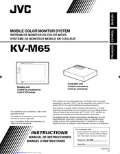 JVC KV-M65 Instructions Manual