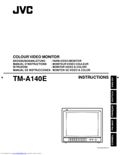 JVC TM-A140 Instructions Manual