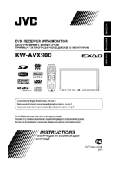 JVC EXAD KV-AVX900 Instructions Manual