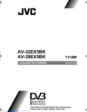 JVC AV-28EX5 Instruction Manual