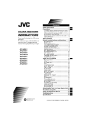 JVC AV-21Y311 Instruction Manual