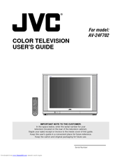 JVC AV 24F702 User Manual