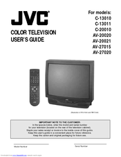 JVC AV 27020 User Manual