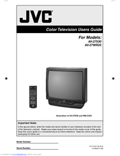 JVC AV 27530 User Manual