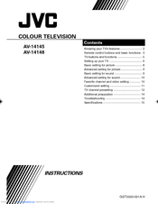 JVC AV-14145N Instruction Manual