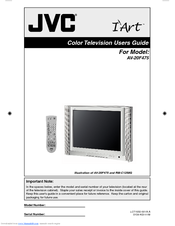 JVC AV-20F475 User Manual
