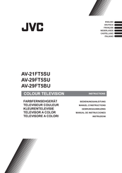 JVC AV-29FT5BU Instruction Manual