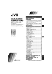 Jvc AV-21VT11 Instructions Manual
