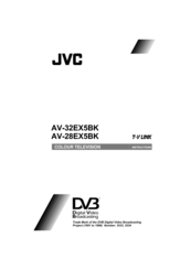 JVC AV-28EX5BK Instructions Manual