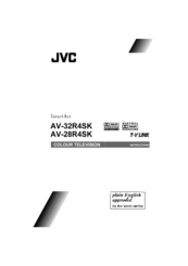 JVC AV-28R4SK Instructions Manual