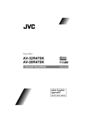 JVC InteriArt AV-32R47SK Instructions Manual