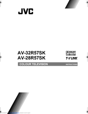 JVC AV-32R57SK Instructions Manual