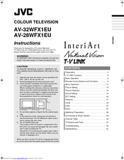 JVC Interi Art AV-28WFX1EU Instructions Manual