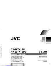 Jvc AV-29TX1EP, AV-29TX1EPS Instructions Manual